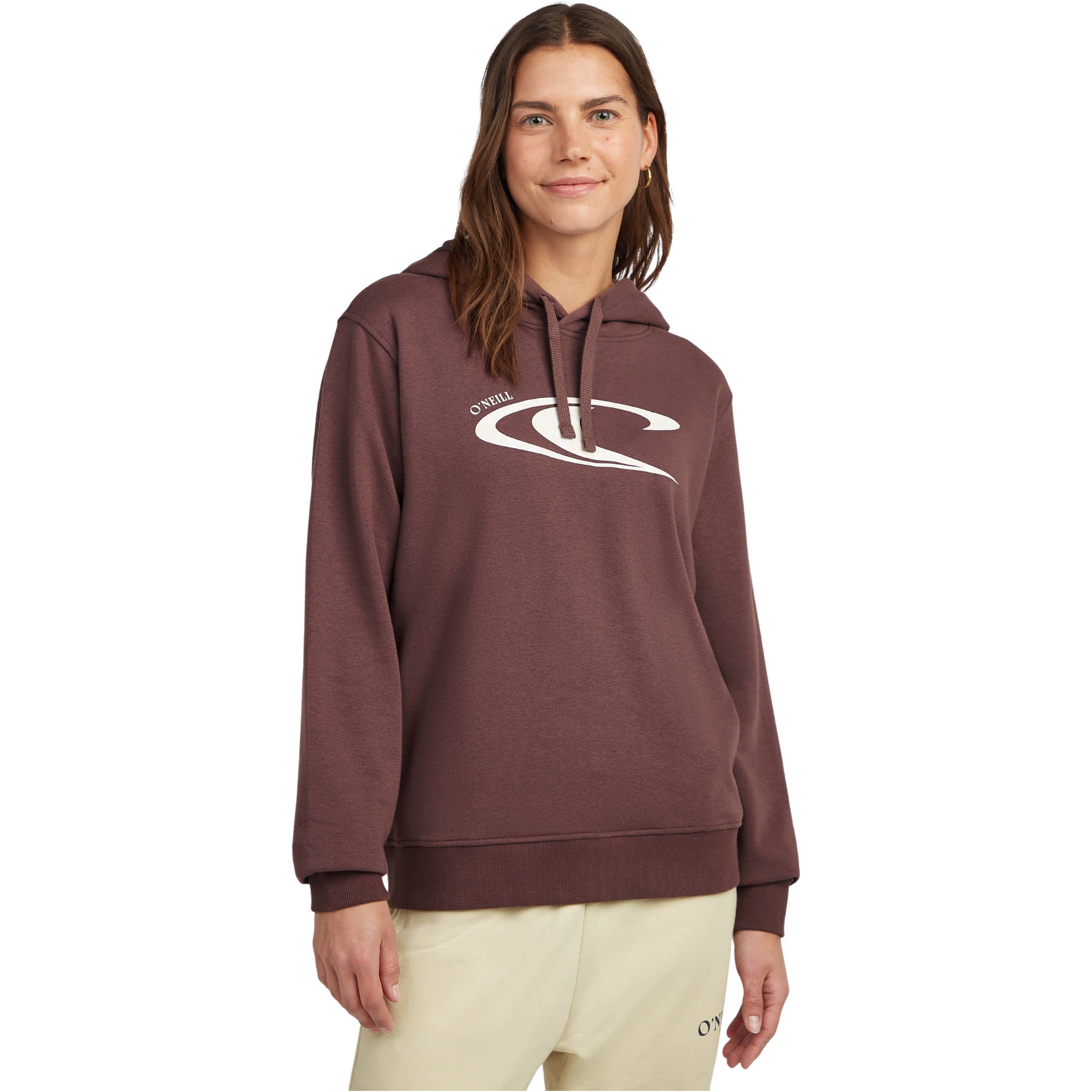 2026 O'Neill Womens Graphic Hoodie 1750137 - Purple Gray